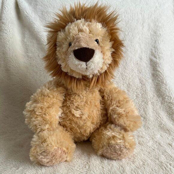 Aurora Lion Tubbie Wubbies Plush Soft Toy Stuffed Animal 2017 Tan Brown 12" - Picture 1 of 6